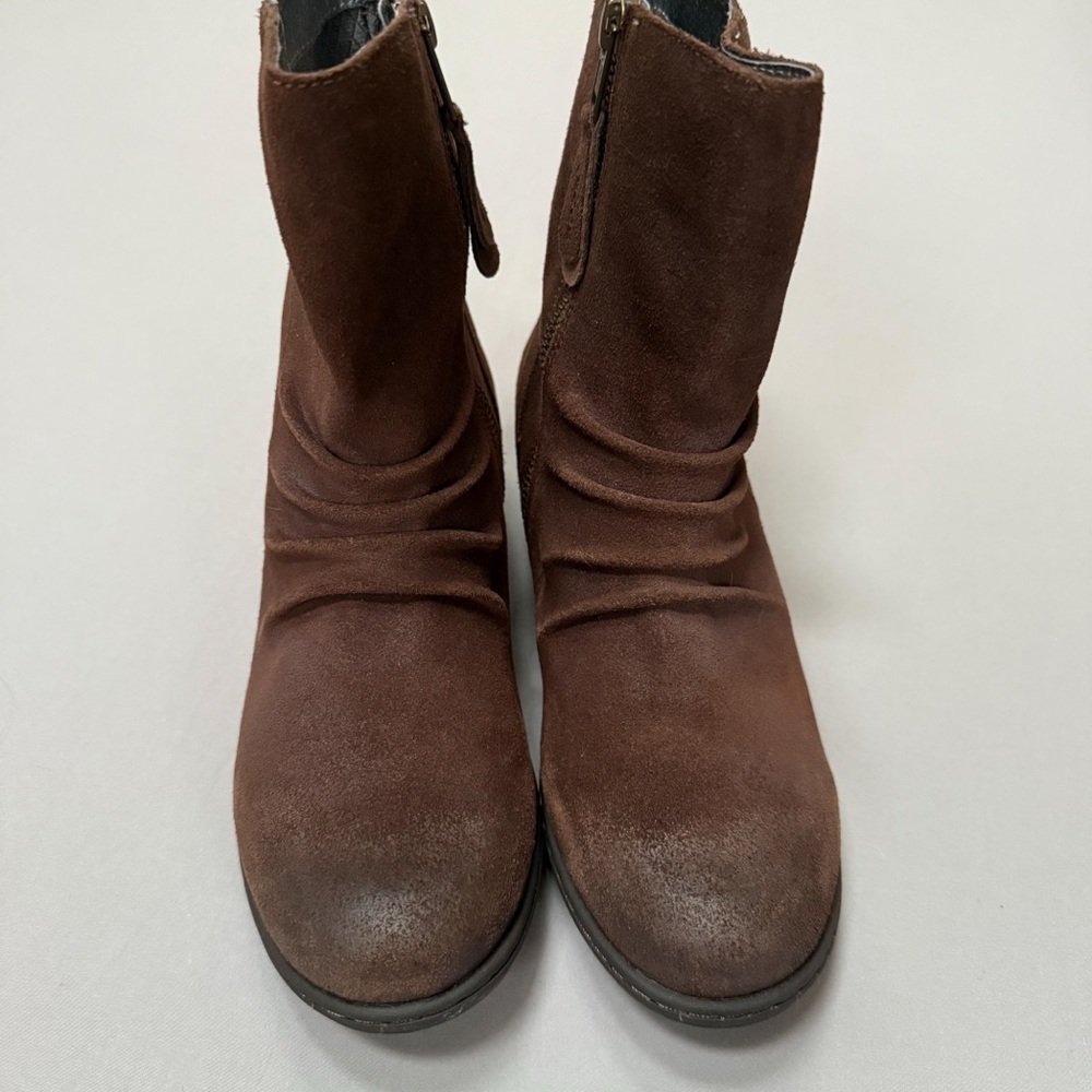 NWOT! BOGS Auburn mid waterproof leather suede boots booties, women’s 7.5. - Picture 5 of 8